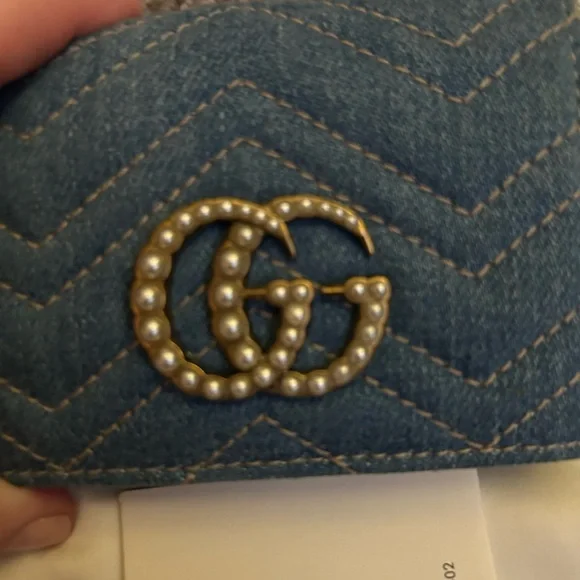 Gucci denim wallet - Picture 2 of 7